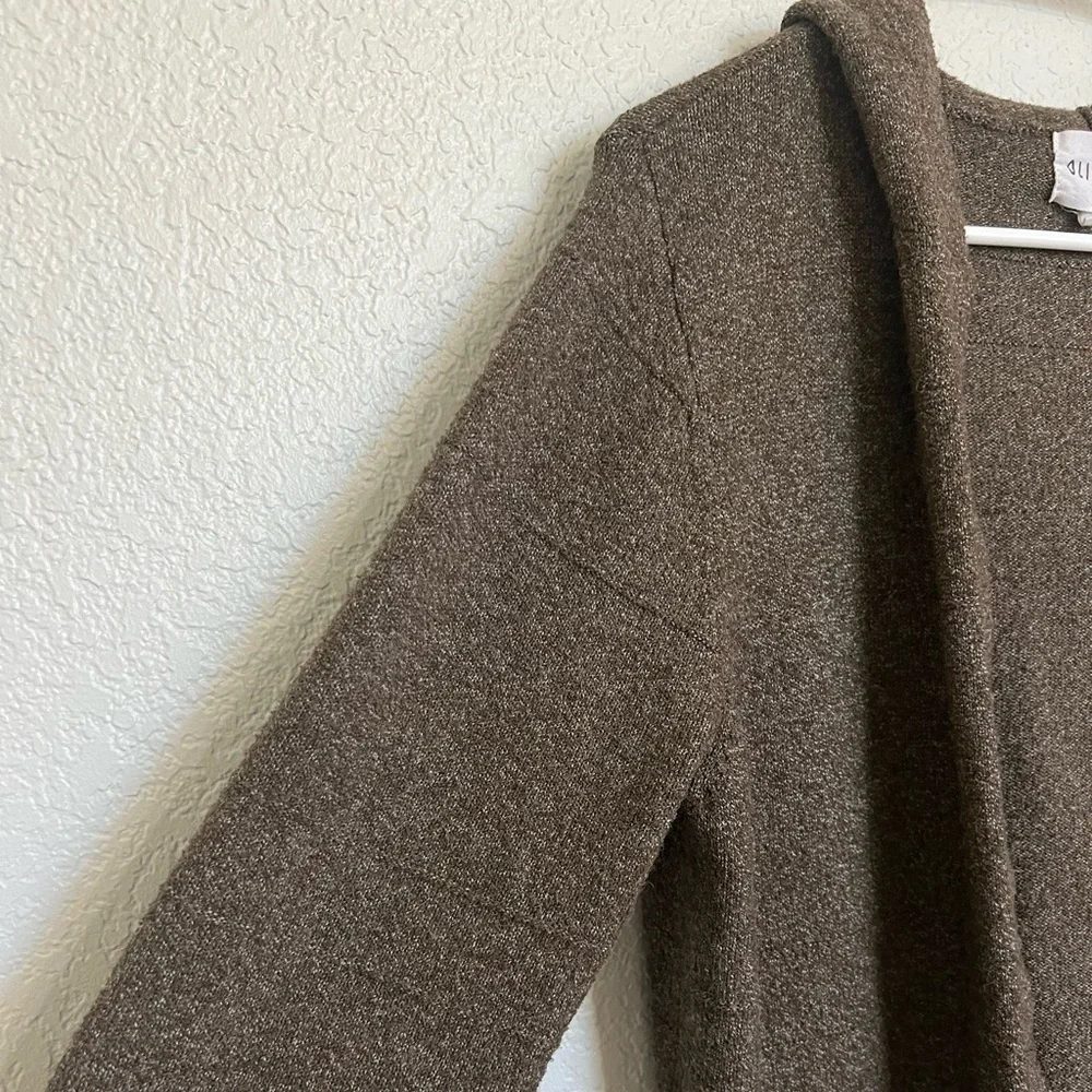 Olive + Oak Brown Hooded Cardigan